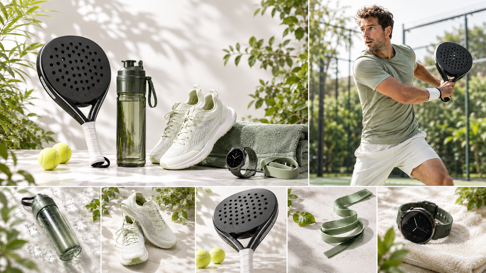 Sports and fitness products for Google Ads ecommerce campaigns